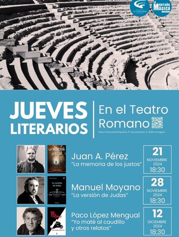 Jueves Literarios en el Teatro  Romano - Juan A. Pérez.